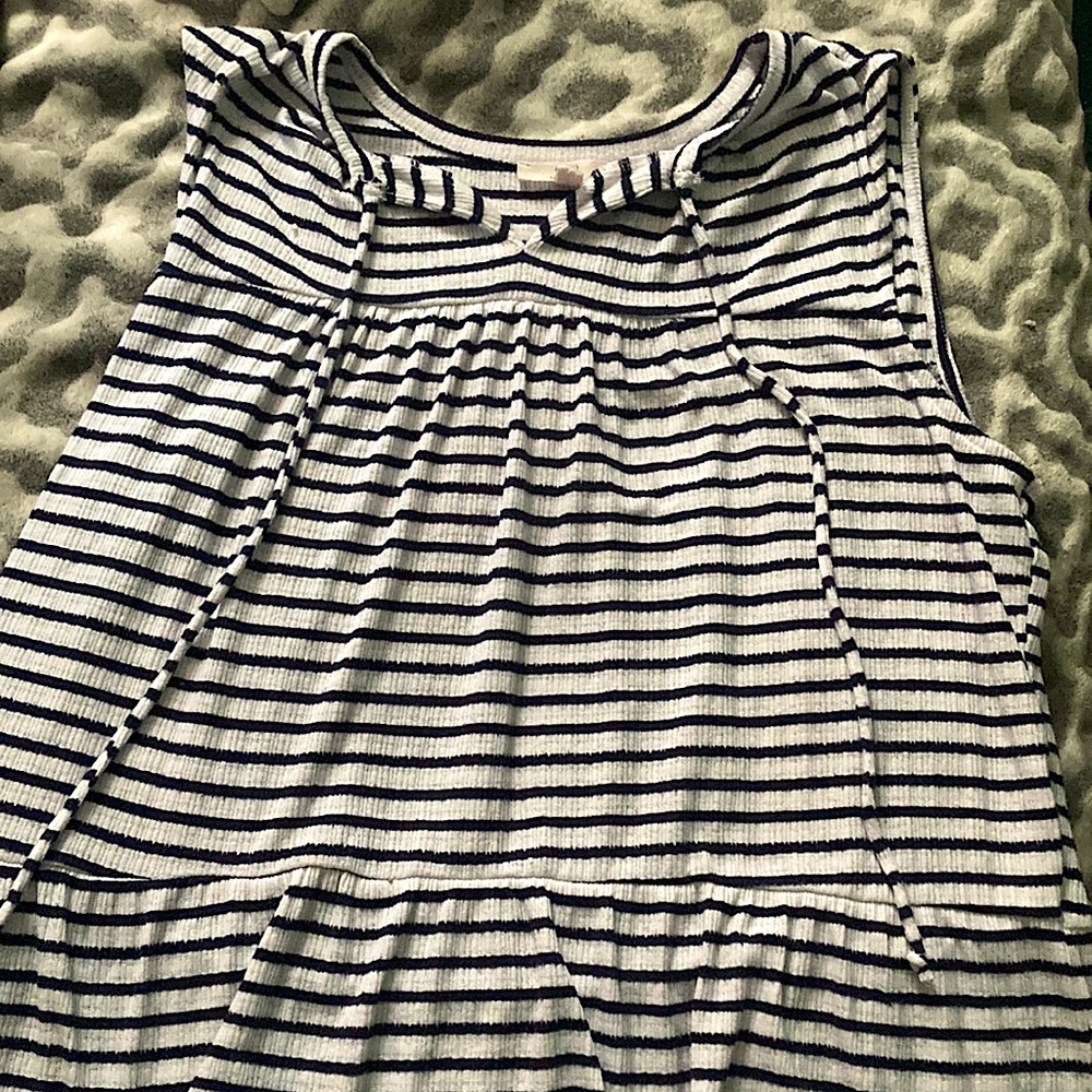 Striped tank top